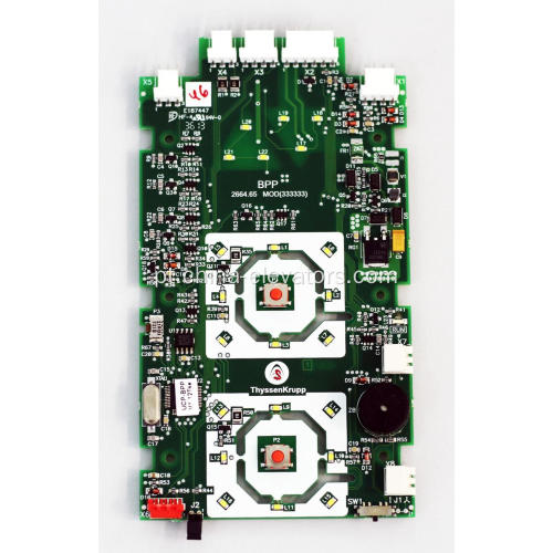 LOP PCB ASSY BPP 2664.65 MOD para elevadores ThyssenKrupp